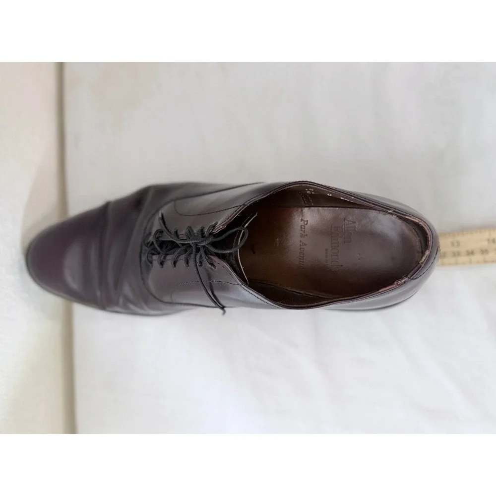 Allen Edmonds Park Avenue Leather Cap Toe‎ Oxford Shoes US 10D Mens Career